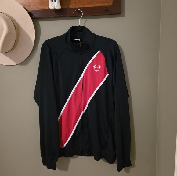 Nike Navy Red Track Jacket Size XL - Picture 2 of 12